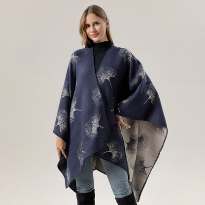 Mori style Ginkgo Leaf Shawl