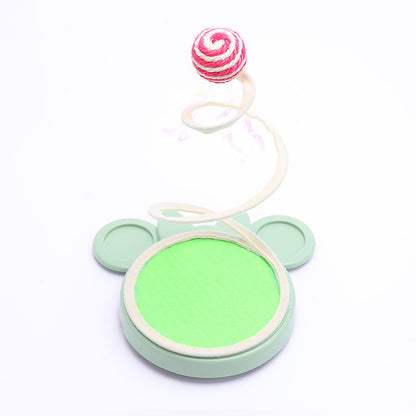 Cat Toy Spring Coil Mouse To Relieve Boredom