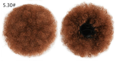 High Puff Afro Hair Ponytail