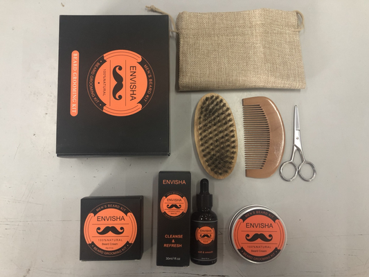 Natural Beard Care Kit: Grooming Essentials
