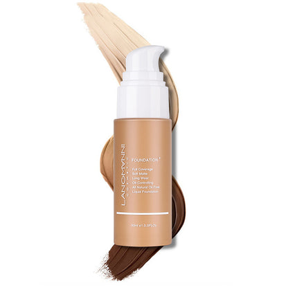 Langmanni 13 Colours Liquid Foundation Oil Control Concealer