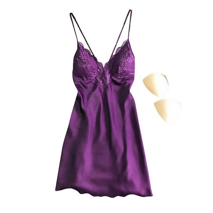 Satin Sexy Nightdress - Seductive Elegance for Intimate Moments