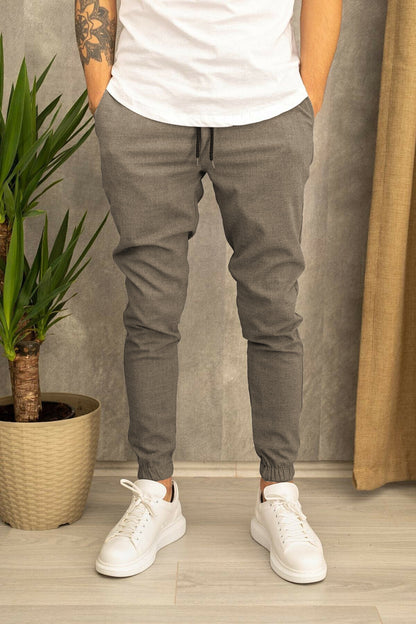 Men's Casual Trousers Suit Fabric Trousers