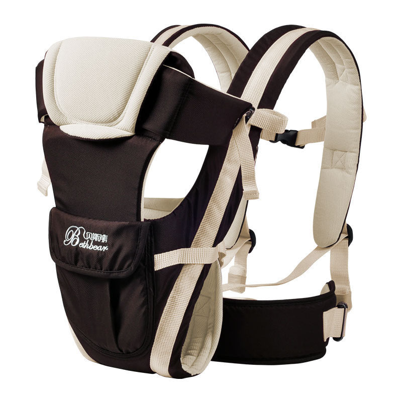 Double Shoulder Baby Carrier 4 Carry Positions, No Strain