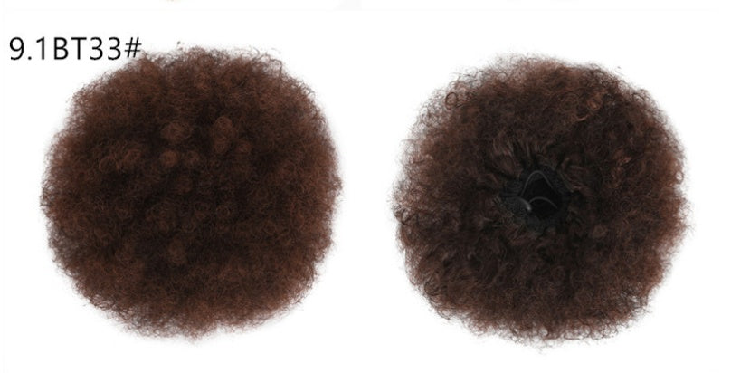 High Puff Afro Hair Ponytail