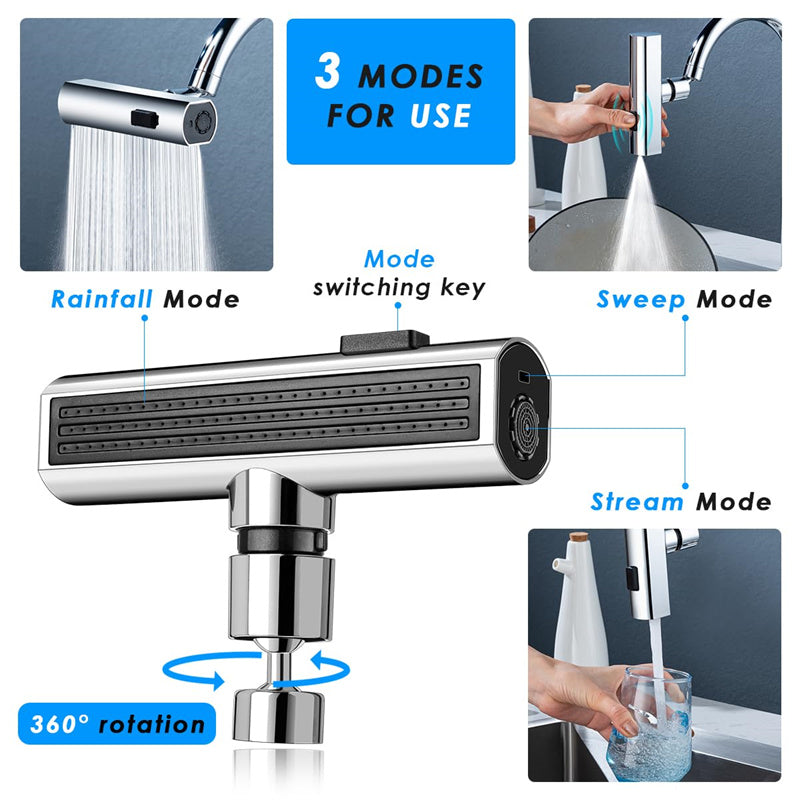 EXARP Universal Rotating Water Nozzle: Kitchen Faucet