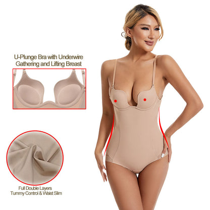 Women's Backless U-shaped Shapewear Corset