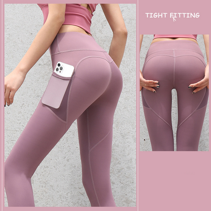 Elevate Your Style: Gym Seamless Gym Leggings with Pockets