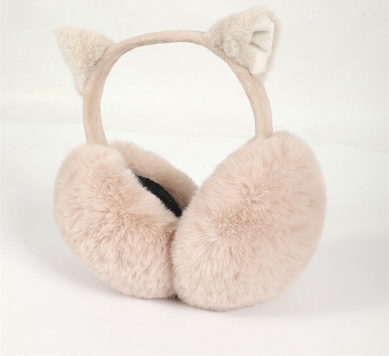 Winter Plush Windproof  Thick Earmuffs