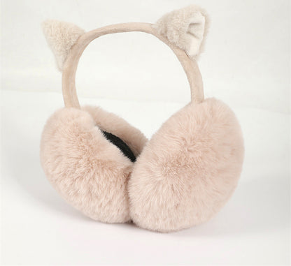 Winter Plush Windproof  Thick Earmuffs