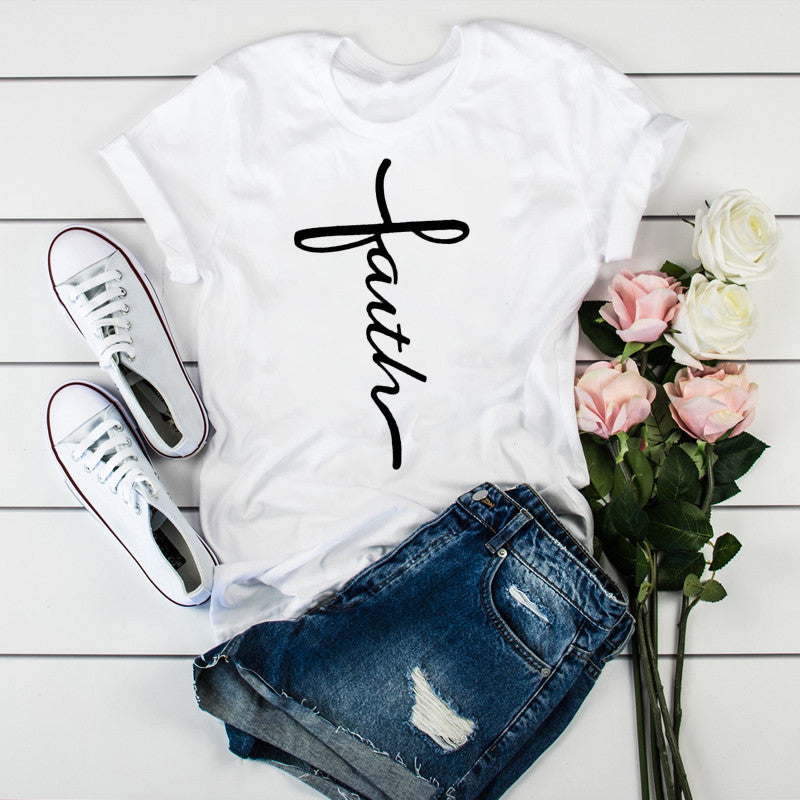 Printed Loose Fit Women's T-Shirt