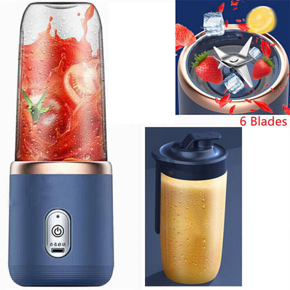 Portable Electric Juice Maker: Compact Smoothie Blender