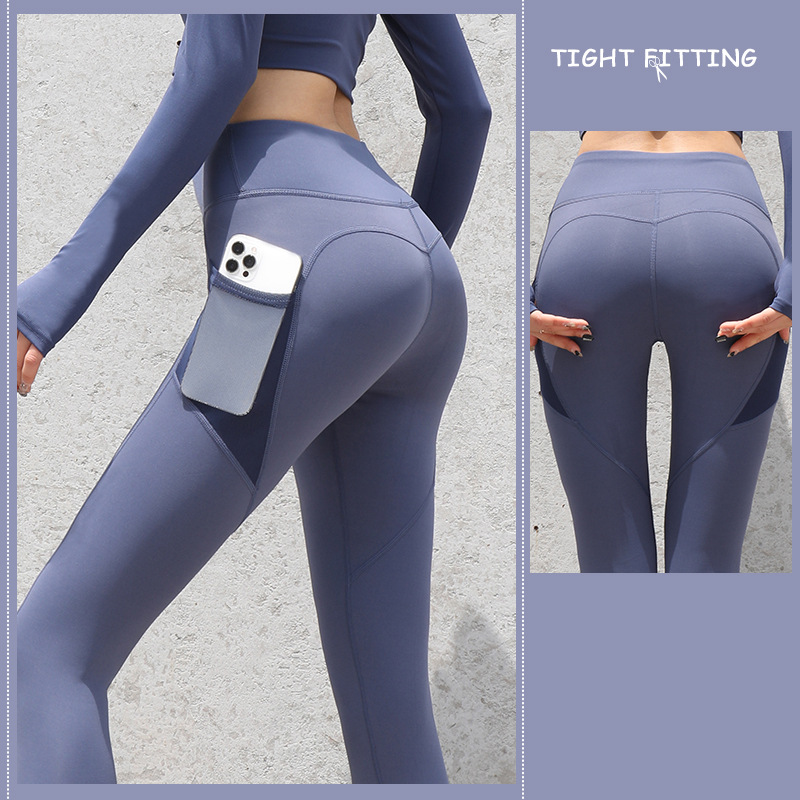 Elevate Your Style: Gym Seamless Gym Leggings with Pockets