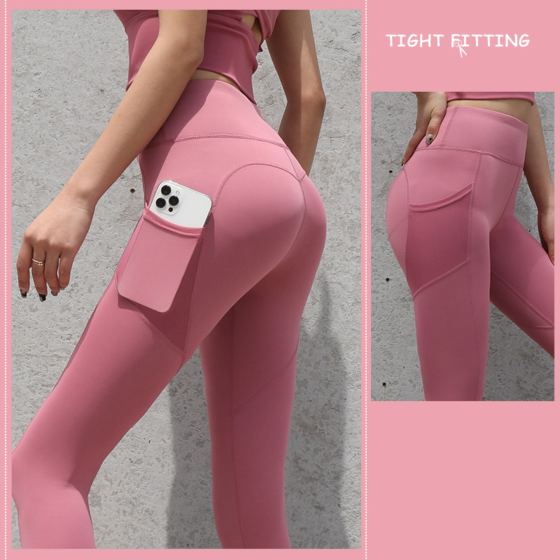 Elevate Your Style: Gym Seamless Gym Leggings with Pockets