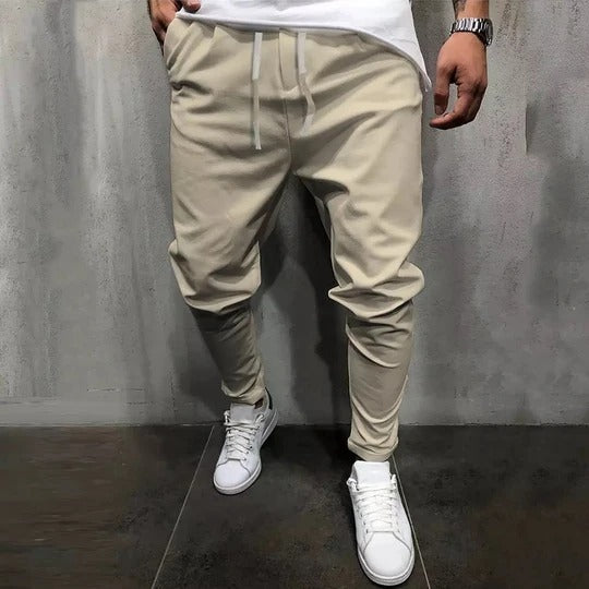 Skinny Fit Casual Trousers