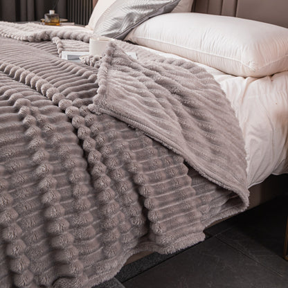 Velvet Flannel Blanket: Luxurious Comfort for Cozy Nights