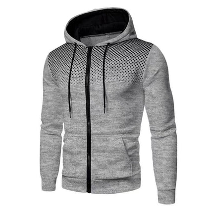 Sports Fitness Zip-up Hoodie: Active Comfort