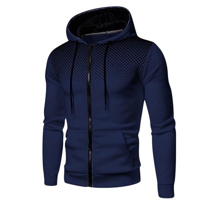 Sports Fitness Zip-up Hoodie: Active Comfort