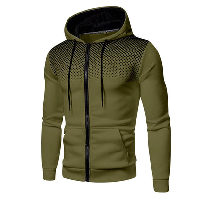 Sports Fitness Zip-up Hoodie: Active Comfort