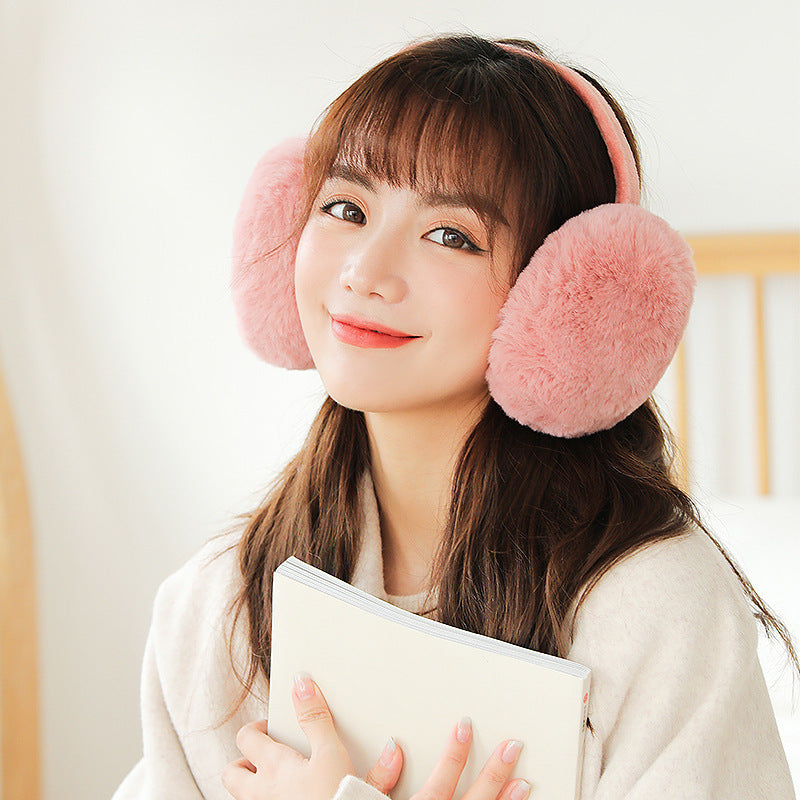 Winter Plush Windproof  Thick Earmuffs