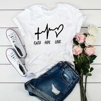 Printed Loose Fit Women's T-Shirt