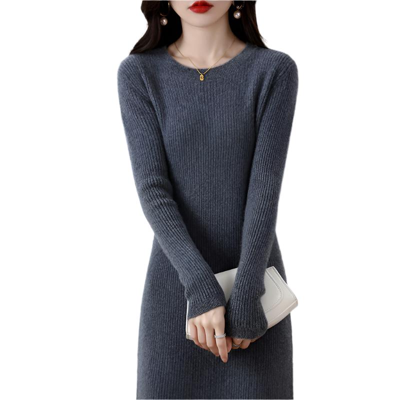 Lush Cozy Chic Wool Sweater Dress