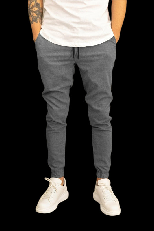 Men's Casual Trousers Suit Fabric Trousers