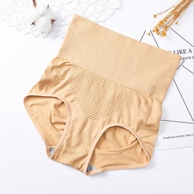 Japanese Honeycomb Briefs Seamless High Waist Shaping Pants