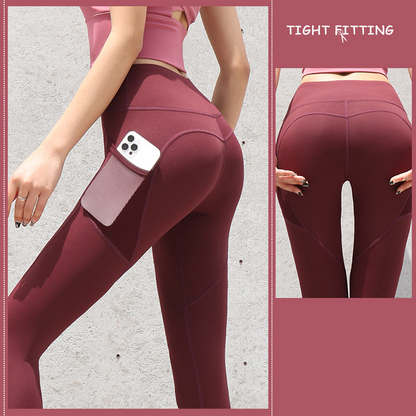 Elevate Your Style: Gym Seamless Gym Leggings with Pockets