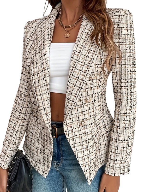 Shoulder Elegant Women's Jacket