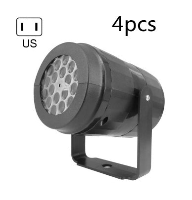 Outdoor Christmas Party Projector LED Lights - Rotating Xmas Pattern