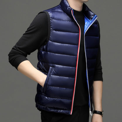 Warm Chic: Goose Down Body Warmer Vest