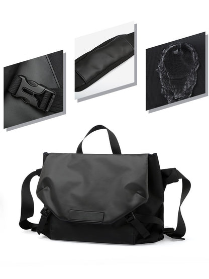 Fashion Trend Versatile Men's Waterproof Casual Shoulder Bag