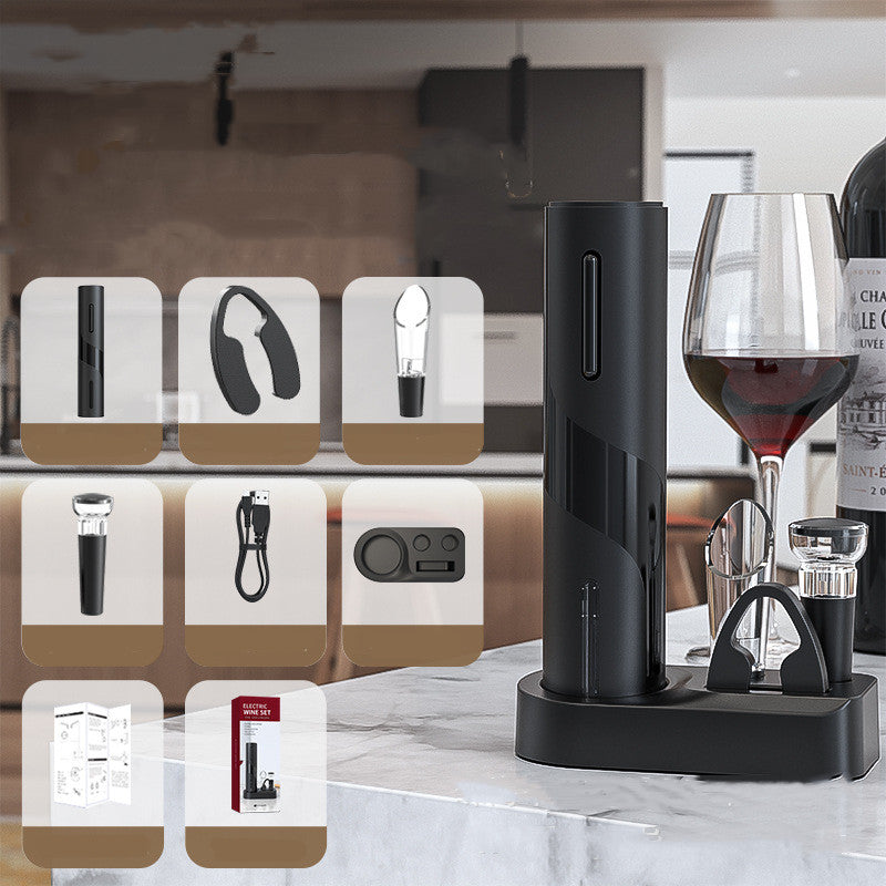 USB Rechargeable Wine Opener: Effortless Elegance