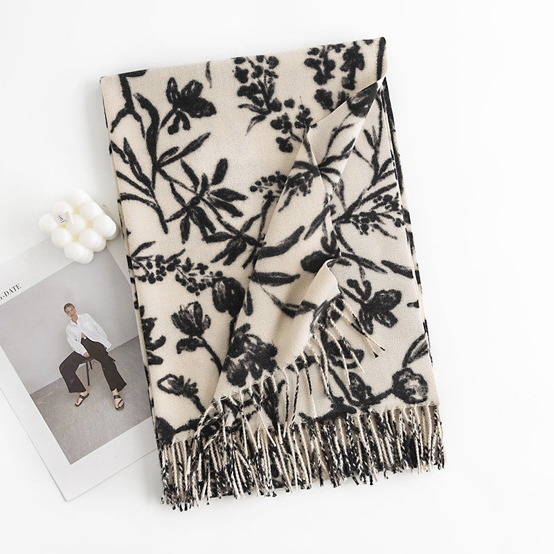 Elevate Style: Artificial Cashmere Scarf Shaw