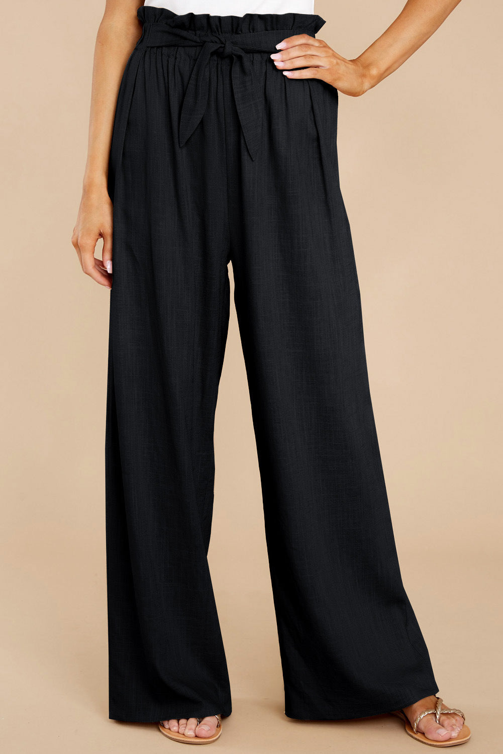 Ladies Plus Size Loose Casual Trousers