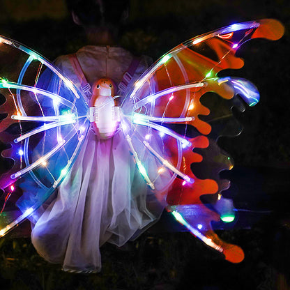 Beautiful Electrical Moving Fairy Wings with Lights