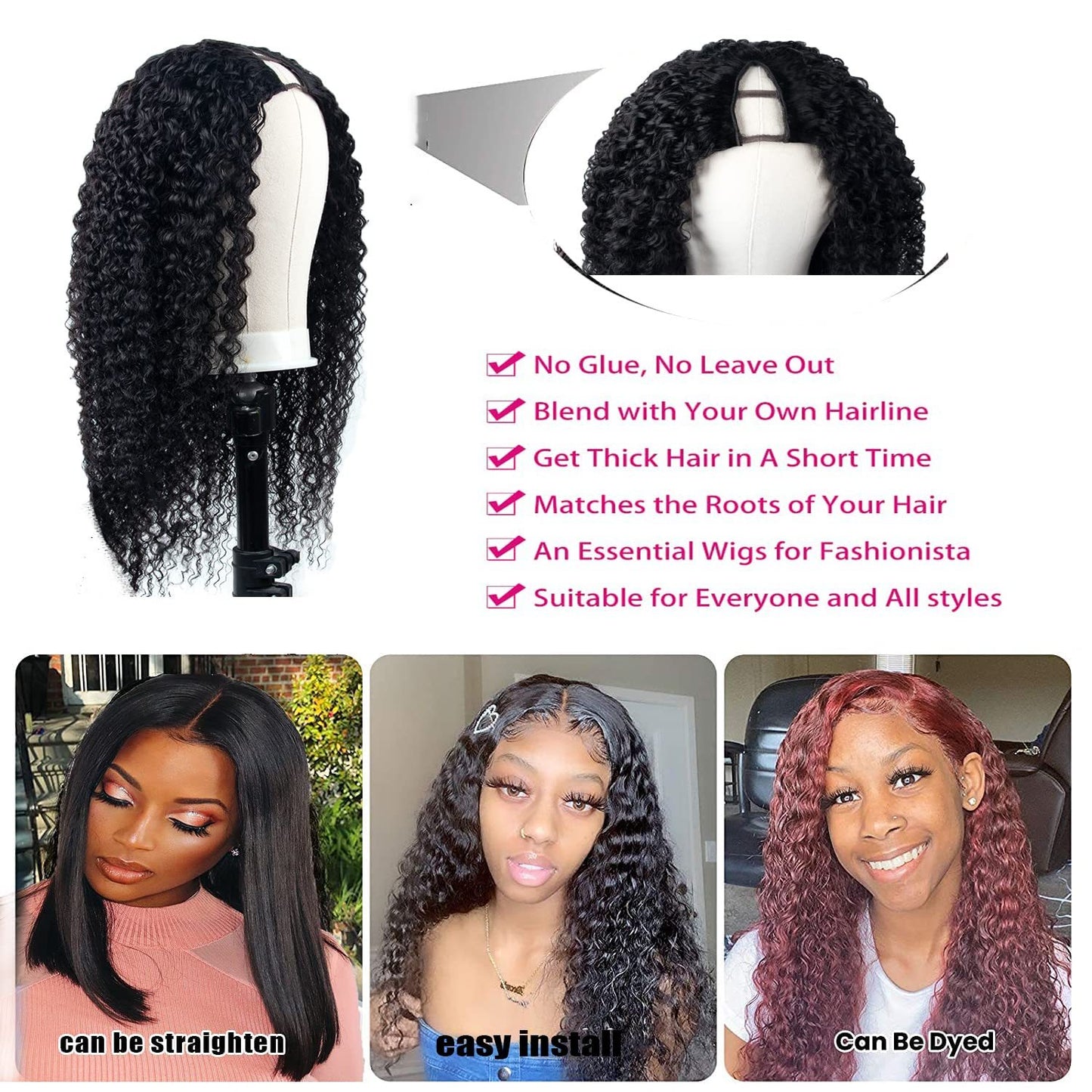 Full Mechanism Human Hair Wig