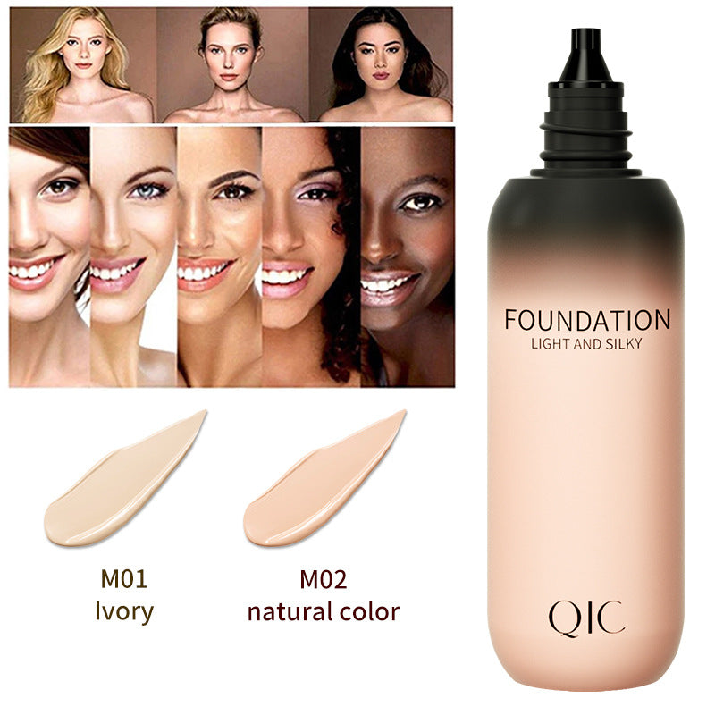 QIC Light and Silky Pro Face Foundation