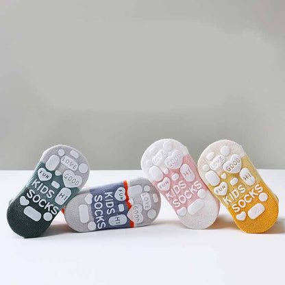 Three-dimensional Grip Baby Boat Socks