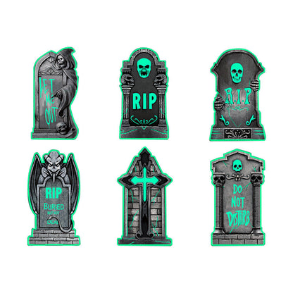 Tombstones 38cm Gravestone Outdoor Halloween Decoration Prop Graveyard