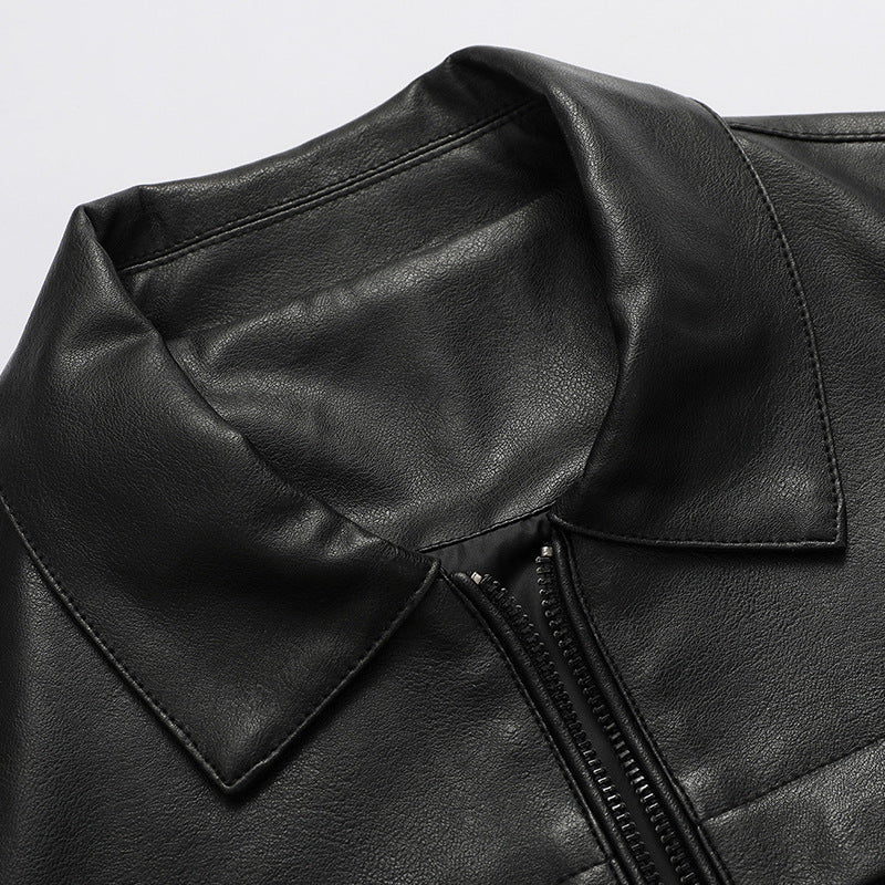 Stylish Leather Biker Jacket: Ultimate Cool