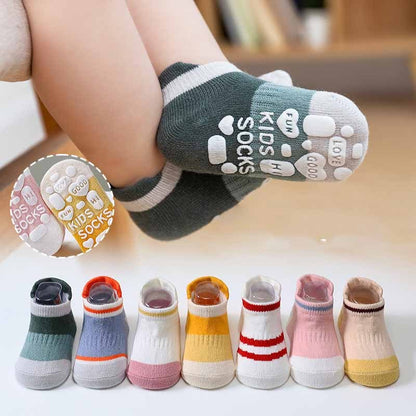 Three-dimensional Grip Baby Boat Socks