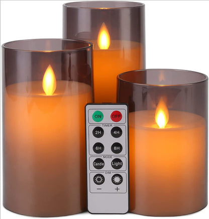 LED Electronic Remote Control Candle