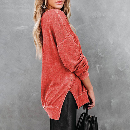 Comfy Loose Knit Pullover: Effortless Style