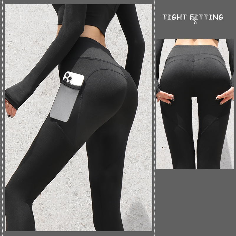 Elevate Your Style: Gym Seamless Gym Leggings with Pockets