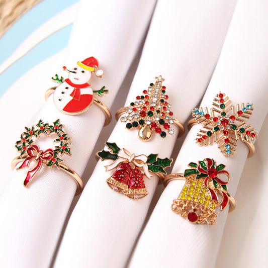 Festive Christmas Napkin Ring