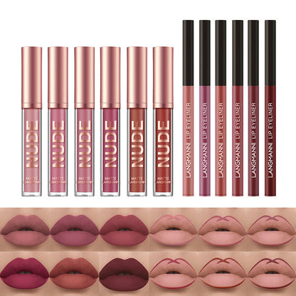 Perfect Pout Langmanni Set 12-Pcs Makeup