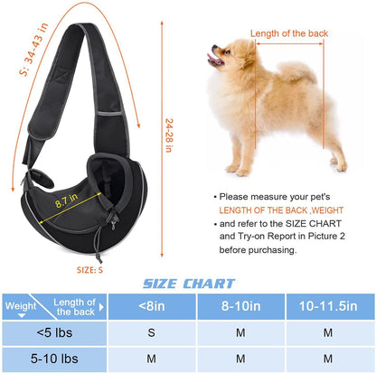 Portable Crossbody Bag For Dogs Cats Pet Products