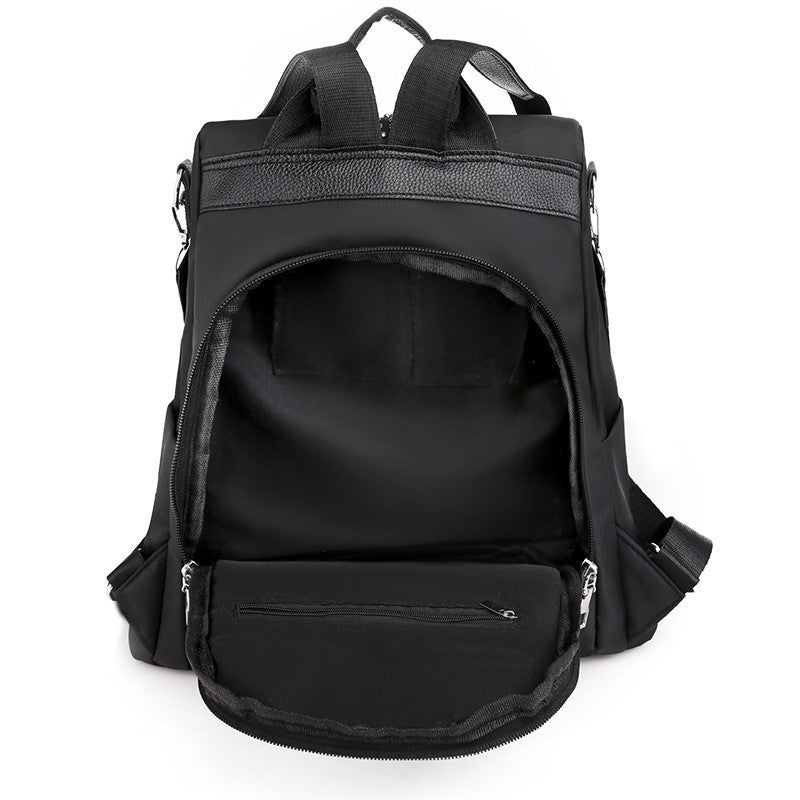 Women's Studded Trendy Nylon Backpack